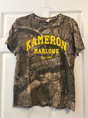 Men's Short Sleeve Kameron Marlowe Camo Tee